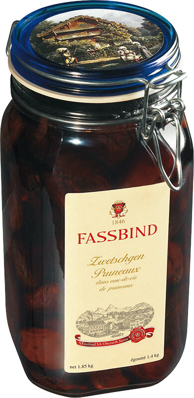 Fassbind Zwetschgen mit Stein 1.5 kg