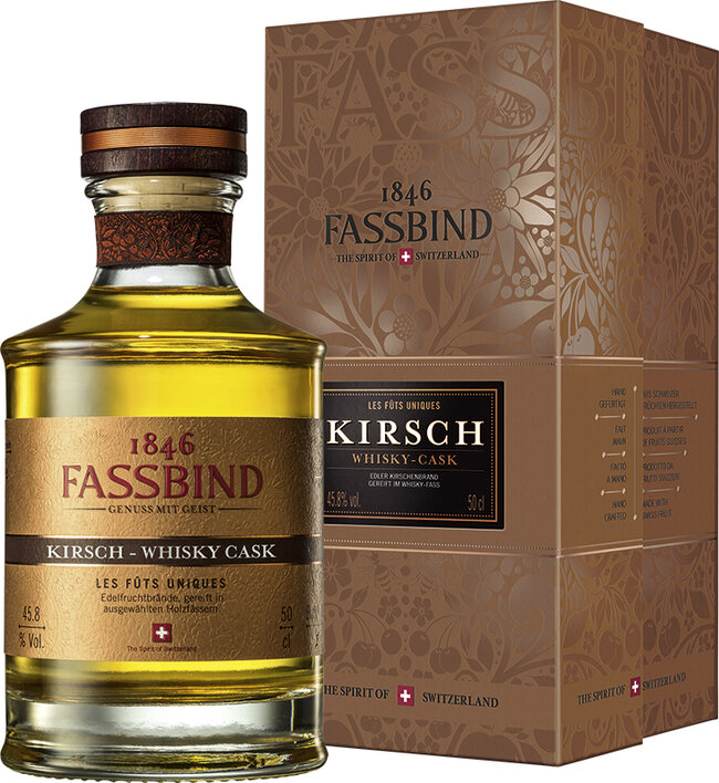 Fassbind Les Fûts Uniques Kirsch Whisky Cask