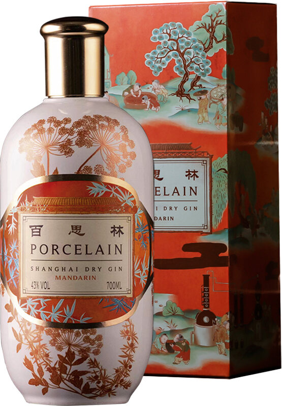 Porcelain  Shanghai Dry Gin Mandarin