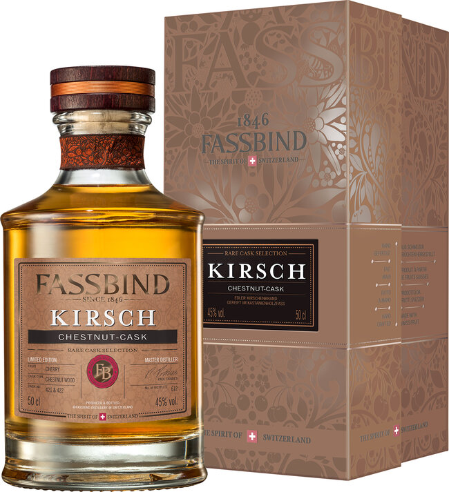 Fassbind Rare Cask Selection  Kirsch Chestnut-Cask