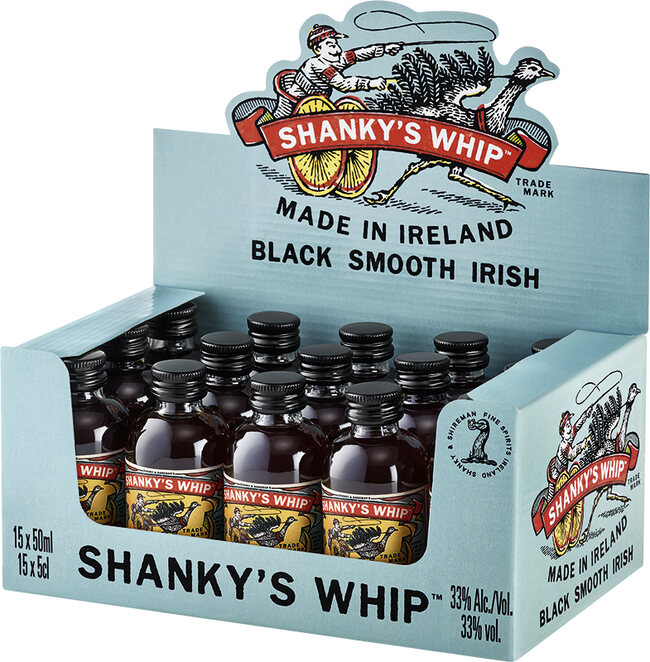 Shanky's Whip  Miniature Displaybox 15 x 5cl