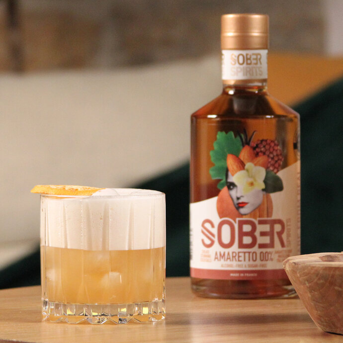 SOBER AMARETTO SOUR