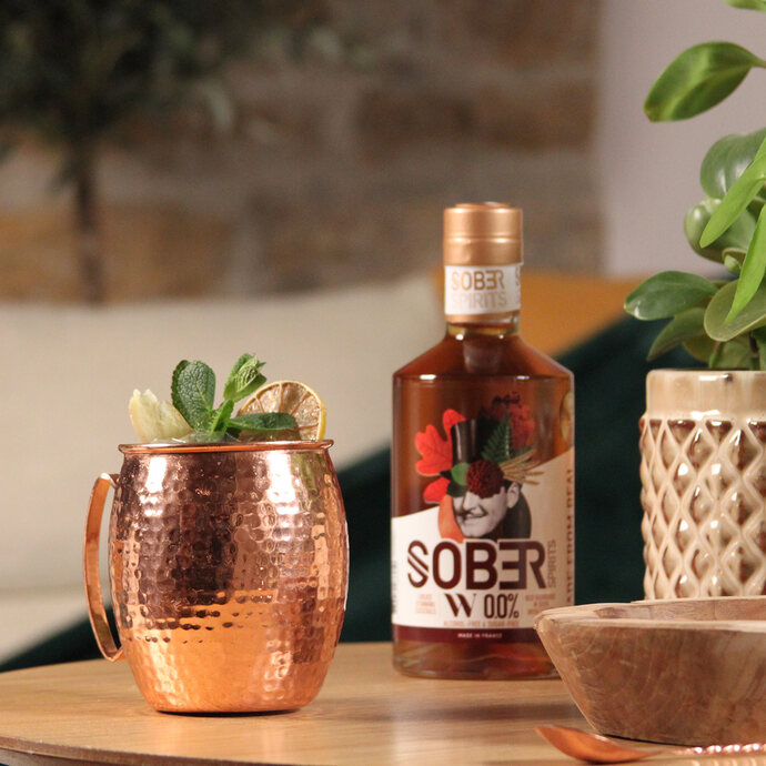 SOBER BOURBON MULE