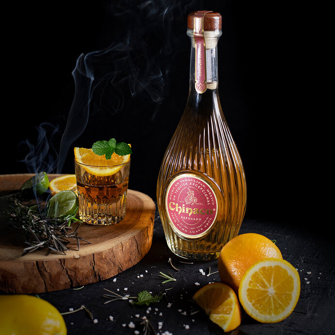 Chinaco Reposado mit Drink