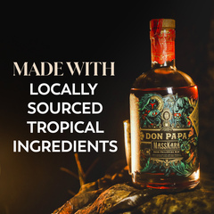 Produit à partir d'ingrédients tropicaux locaux.