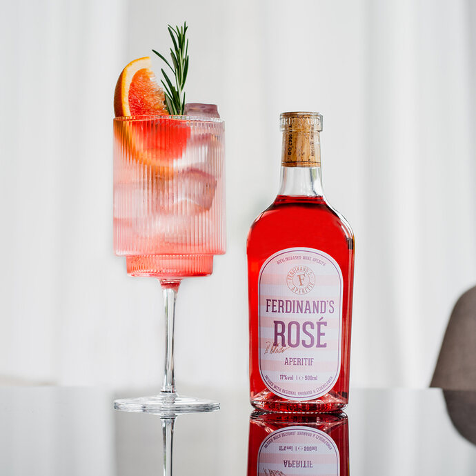 Ferdinand's Rosé Aperitif Drink