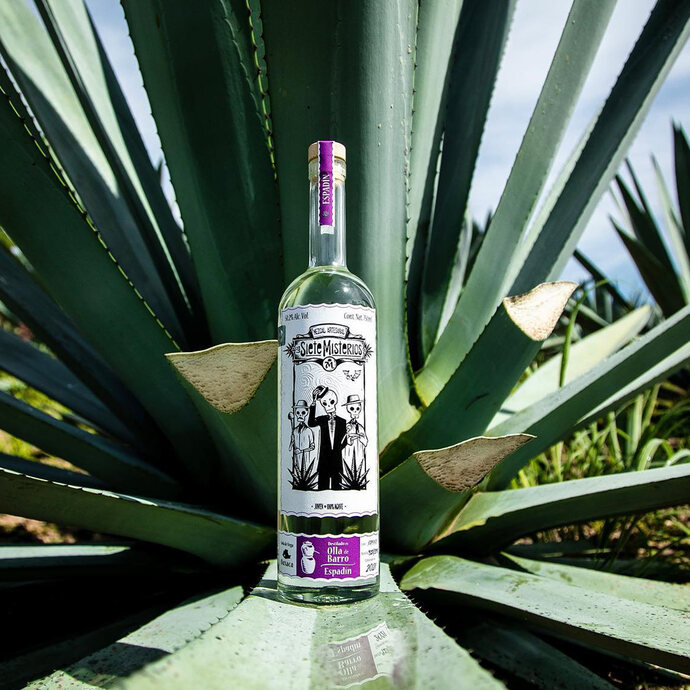 Los Siete Misterios Espadin vor Agave