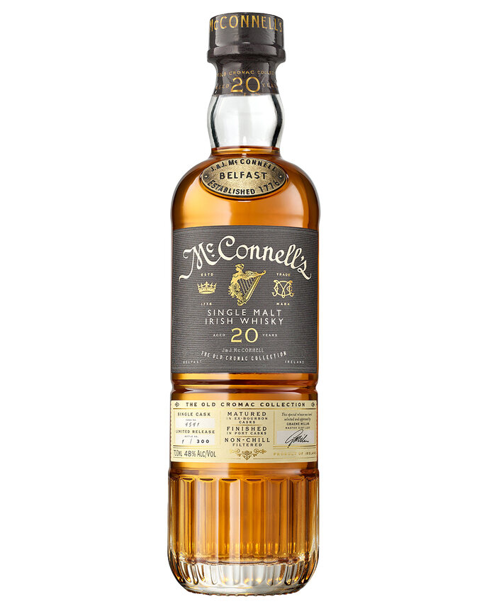 Frontansicht der Flasche 