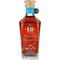 Rum Nation Panama 18 yo, Flasche auf weissem Hintergrund