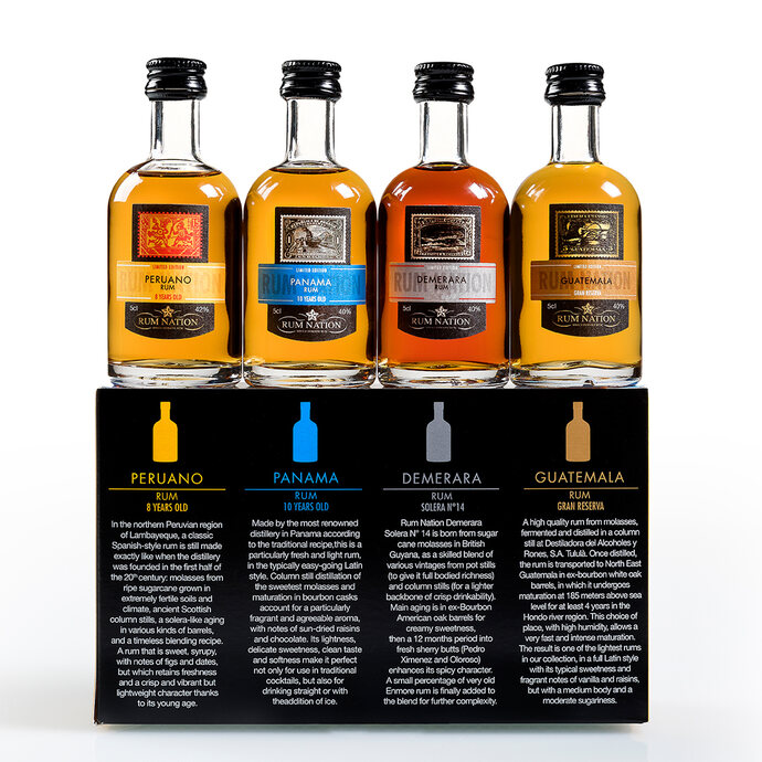 Produktebeschrieb auf Rückseite des Sets