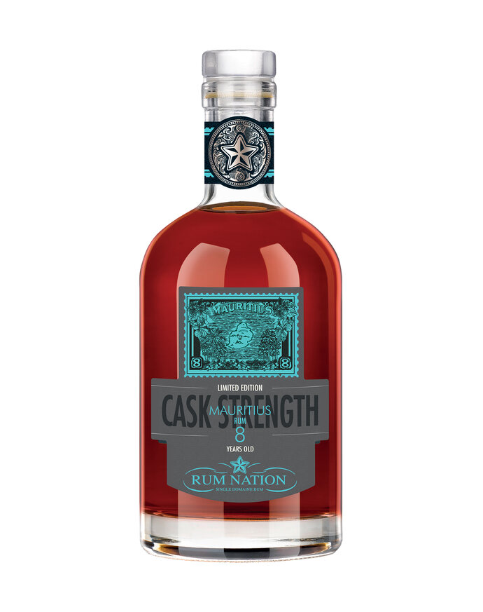 Flasche auf weissem Hintergrund