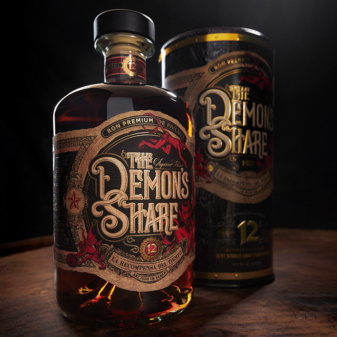 The Demon's Share 12yo Rhum avec tube