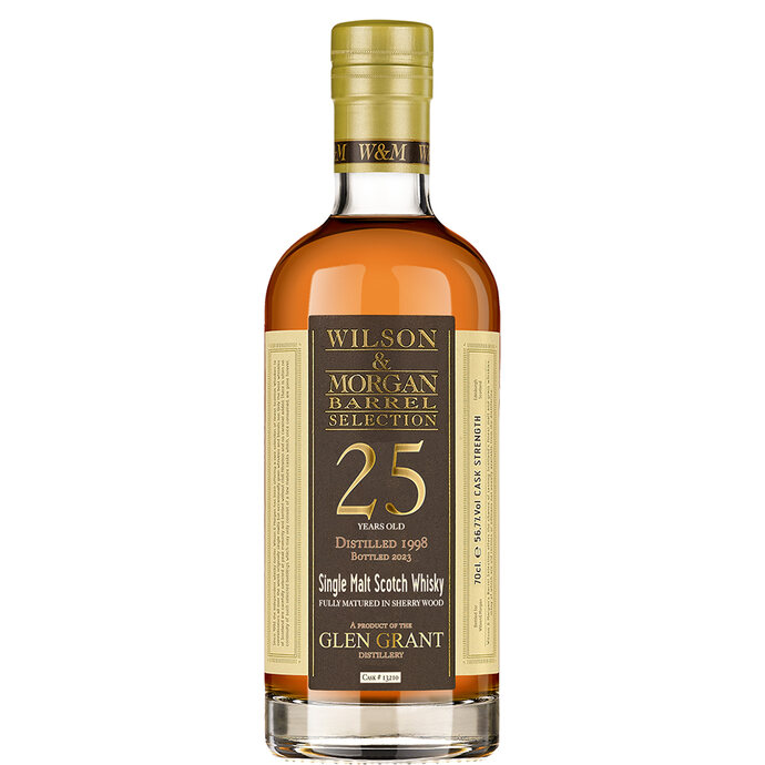 Vorderansicht Flasche Glen Grant 1998/25 yo