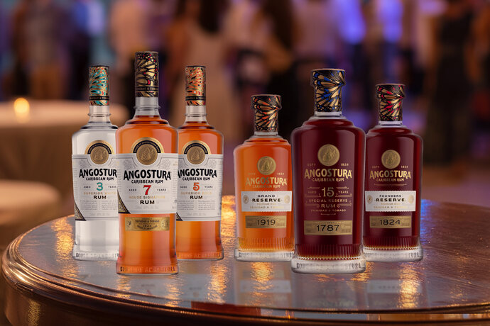 Angostura-Rums im neuen Look